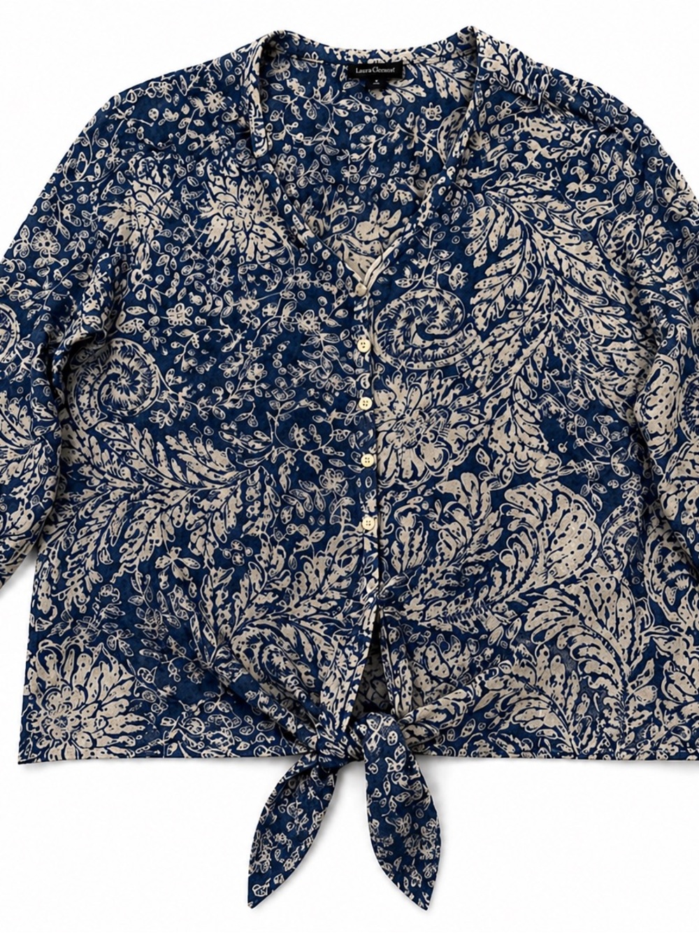 LUCKY BRAND 	Lightweight Top, 100%Cotton Lawn. Size‎ M